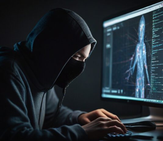 „Elysium“-Prozess: Lange Haftstrafen für Betreiber der Kinderporno-Plattform gefordert Ein Darknet-Nutzer, der Kindermissbrauch verbreitet. © Neues Limburg | mit Leonard.ai generiert | Symbolbild