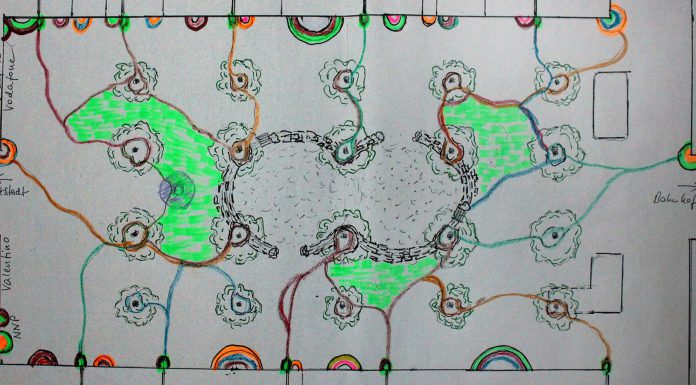 Neumarkt: Grüne Oase statt gewohntes Geometrisches Manfred Lorenz hat sich seine Gedanken gemacht. So würde seiner Meinung nach, die ideale Lösung für die Neugestaltung des Neumarkts in Limburg aussehen. Grafik: Manfred Lorenz
