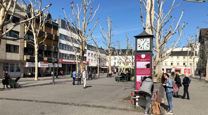 Neue Bäume: Entscheidung für Neugestaltung des Neumarkts in Limburg gefallen Die Platanen sind Geschichte! Die Entscheidung für eine Neugestaltung des Neumarkts in Limburg ist gefallen. Entscheidung beinhaltet, dass die 40 Jahre alten Platanen durch neue Bäume ersetzt werden sollen. © Luís Matos